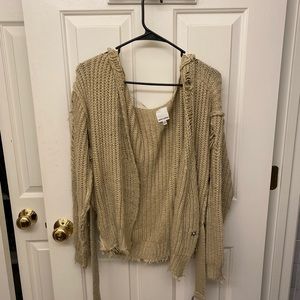Distressed Cardigan